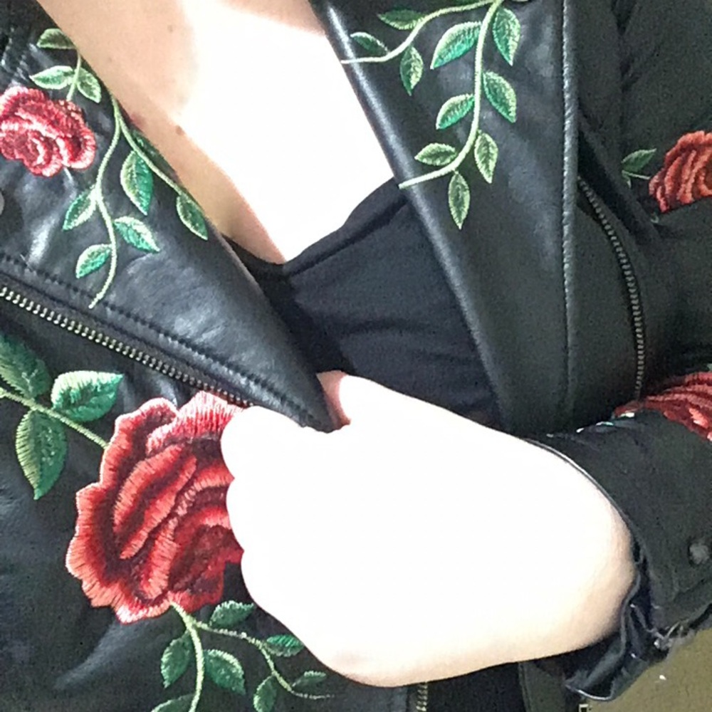 Leather jacket